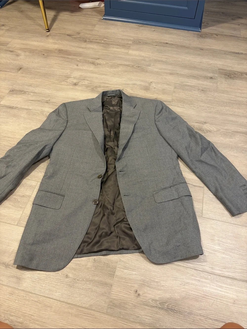 Canali Gray Men's Two-Button Blazer - Classic Tailored Style